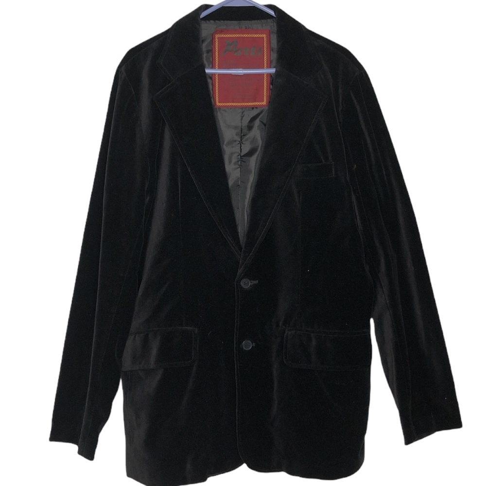 PARTS Velvet Jacket 3 Pockets Outside/ 1 Inside NICE LIKE NEW CONDITION